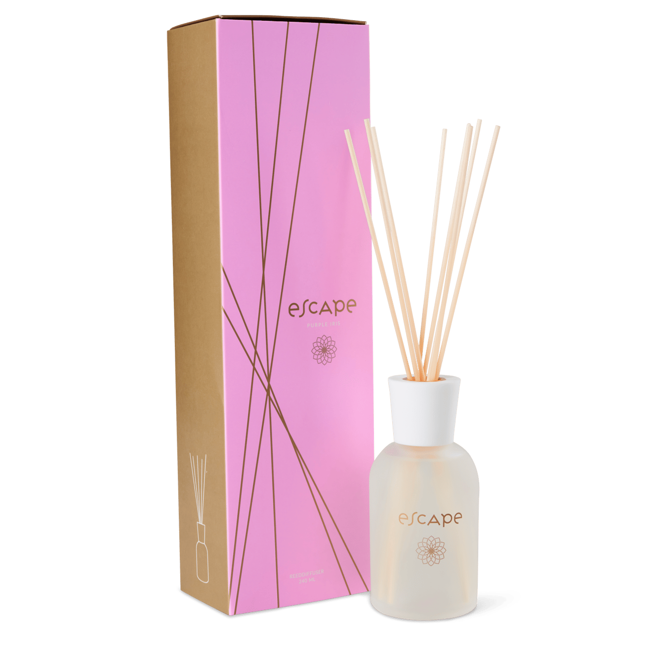 ESCAPE PURPLE IRIS Huile parfumée mauve clair