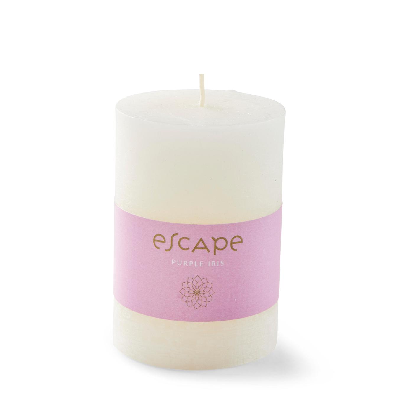 ESCAPE PURPLE IRIS Bougie parfumée mauve clair