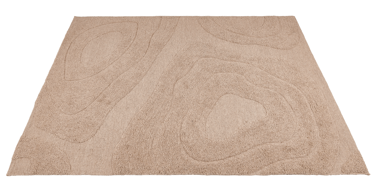 MERKEL Teppich Beige