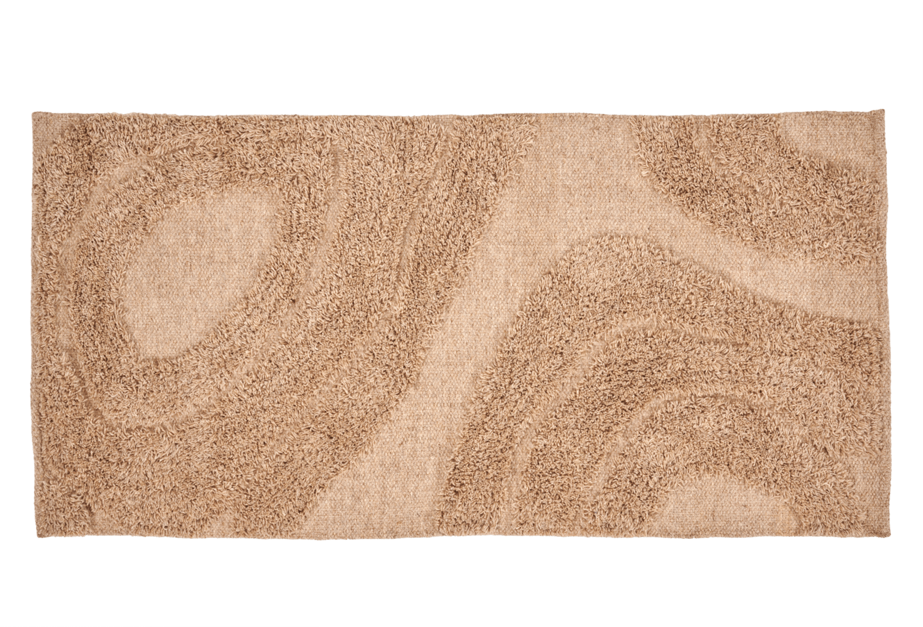 MERKEL Teppich Beige