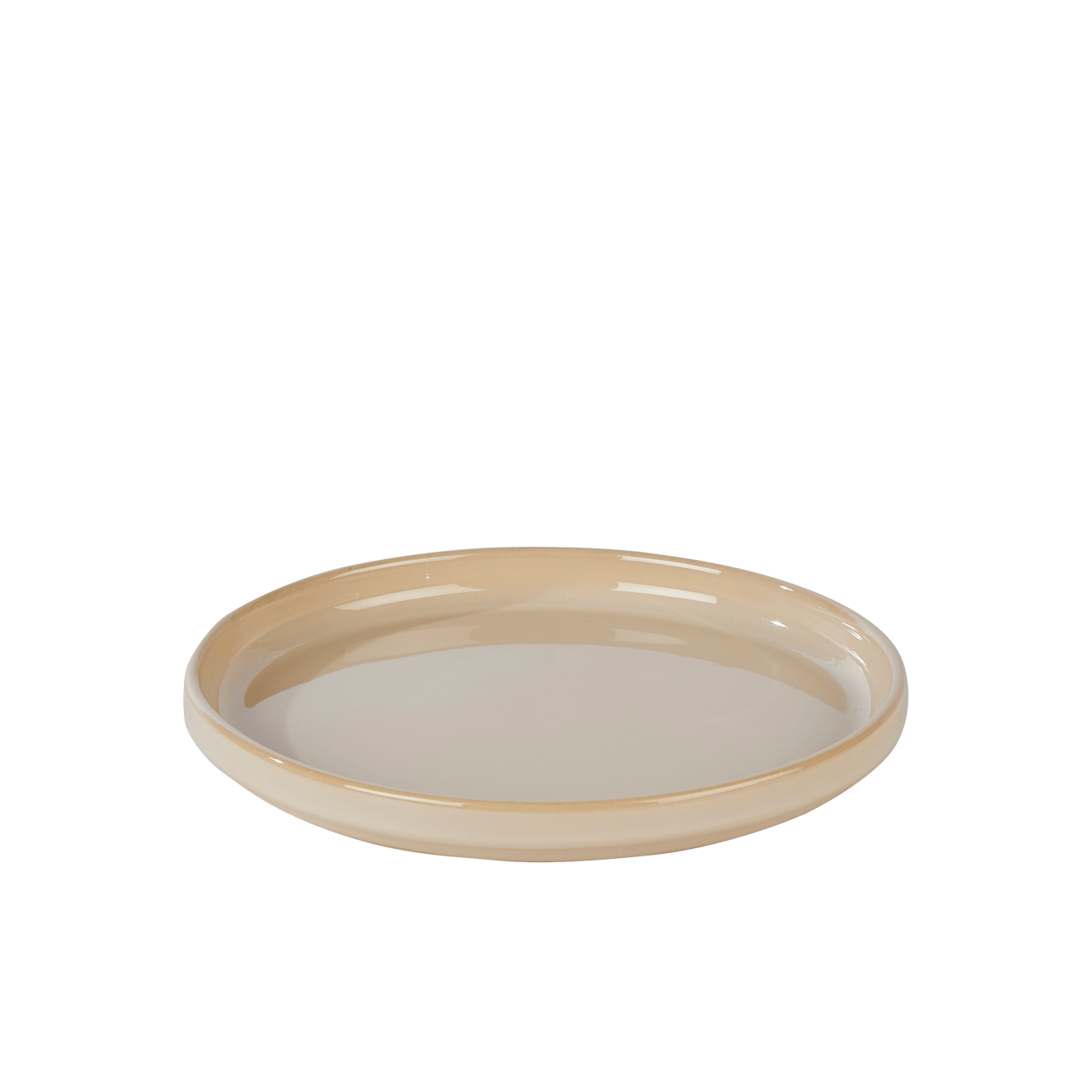 MINERAL SAND Assiette beige - set de 4 