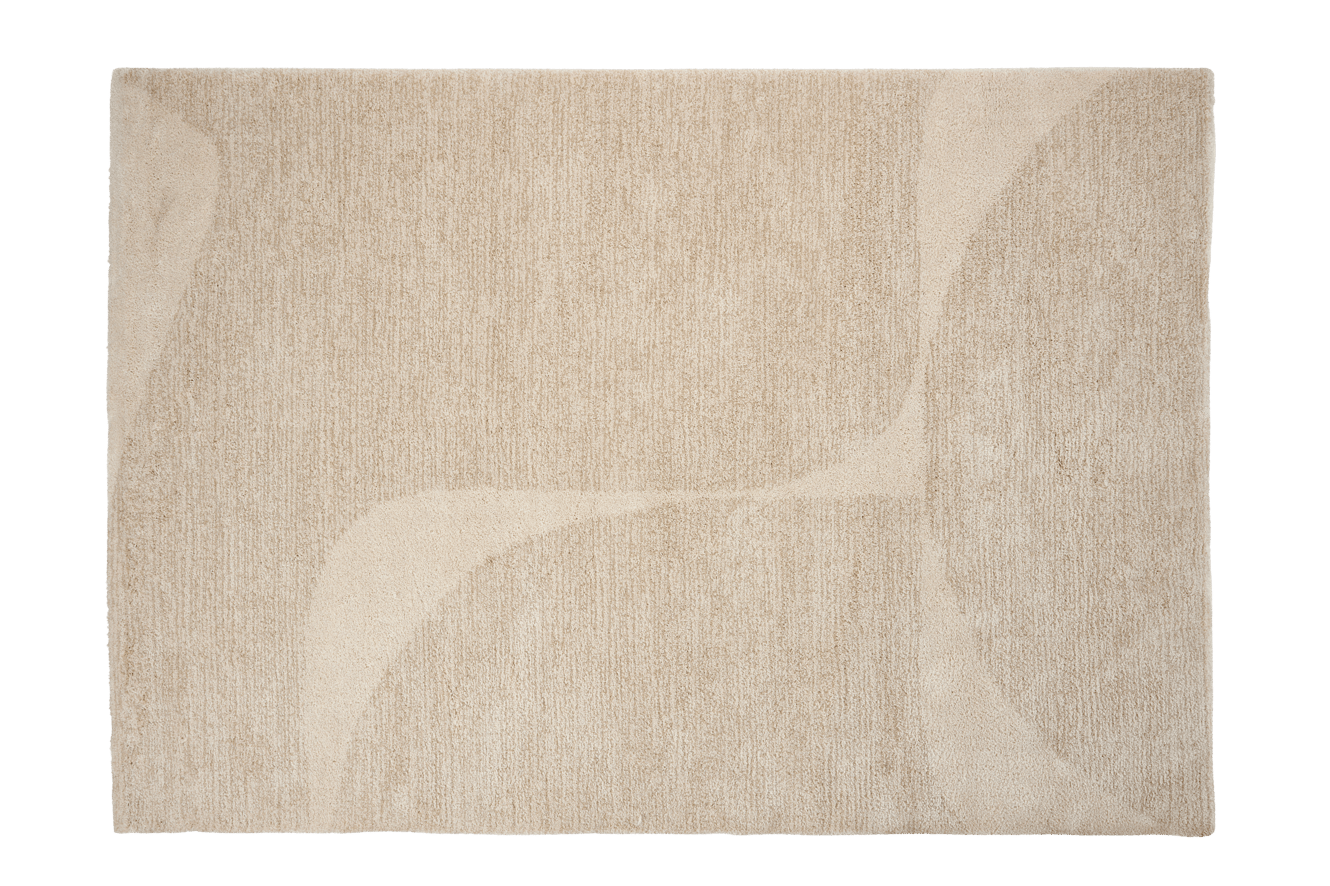 BOWA Teppich Beige, Eierschalenfarbe