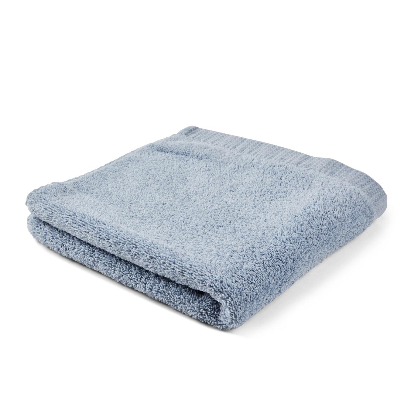 MINERAL Serviette de bain bleu