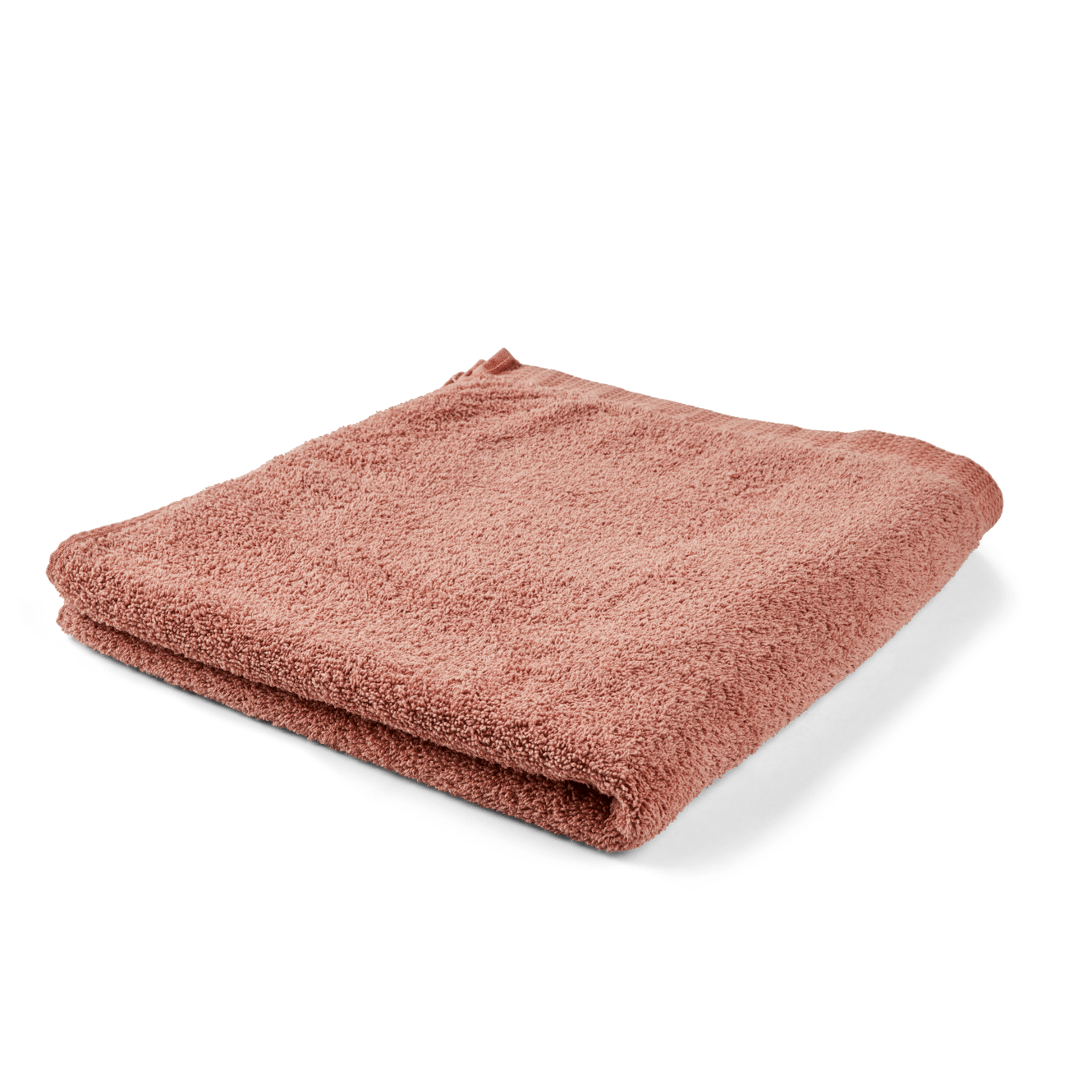 MINERAL Drap de bain terre cuite