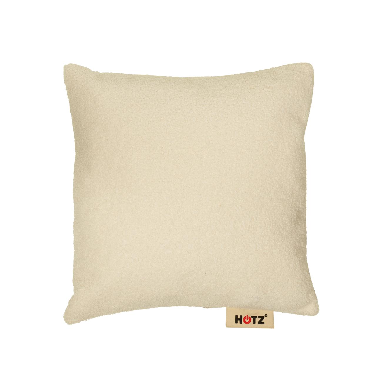 HOTZ Coussin chauffant blanc cassé