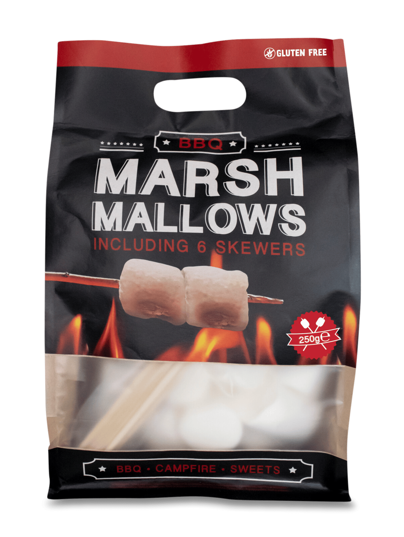 BBQ Tüte Marshmallows Multicolor