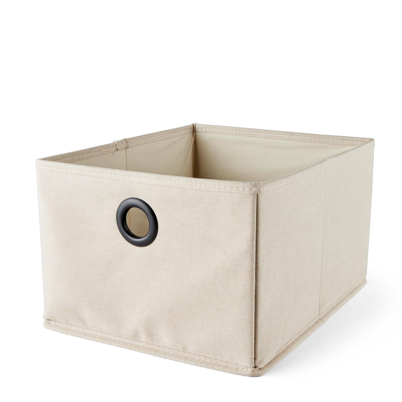 LINOLUX Panier de rangement beige