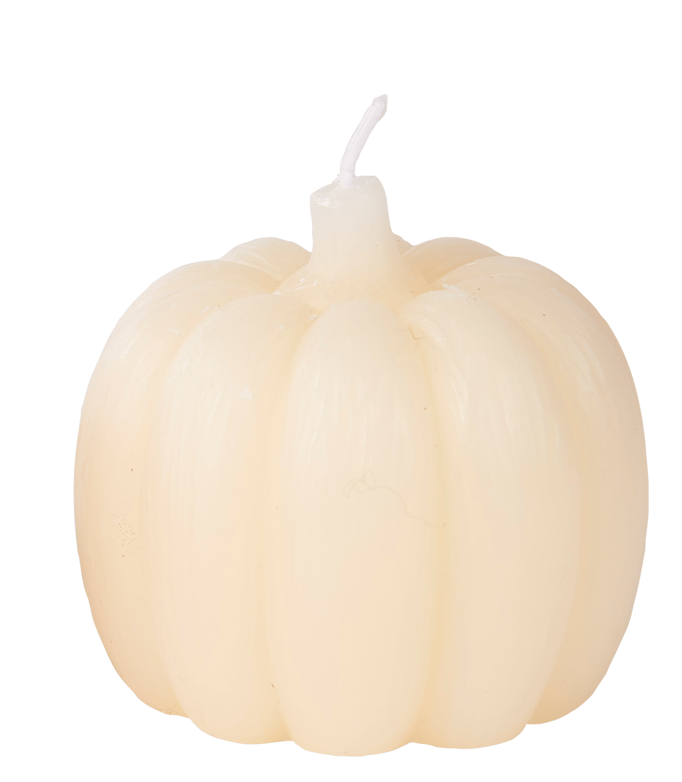 PUMPKIN Kerze Elfenbein