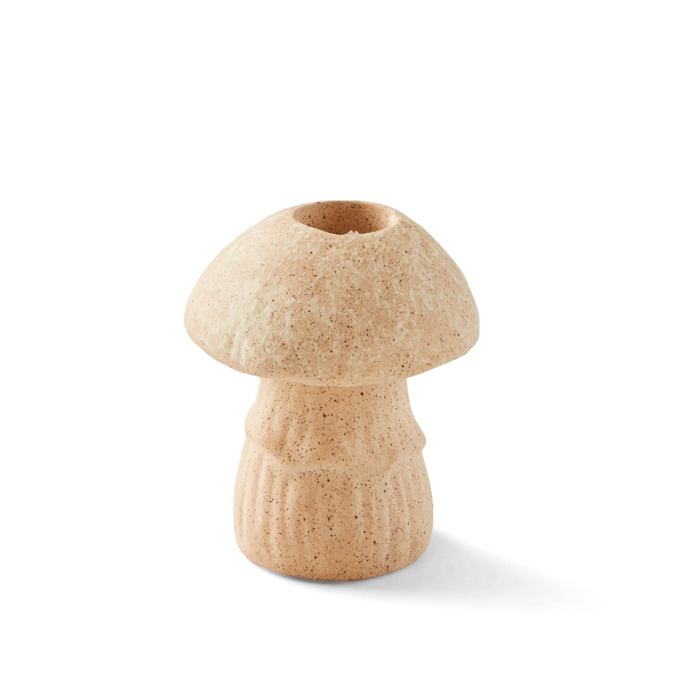 FUNGI Kerzenständer Beige