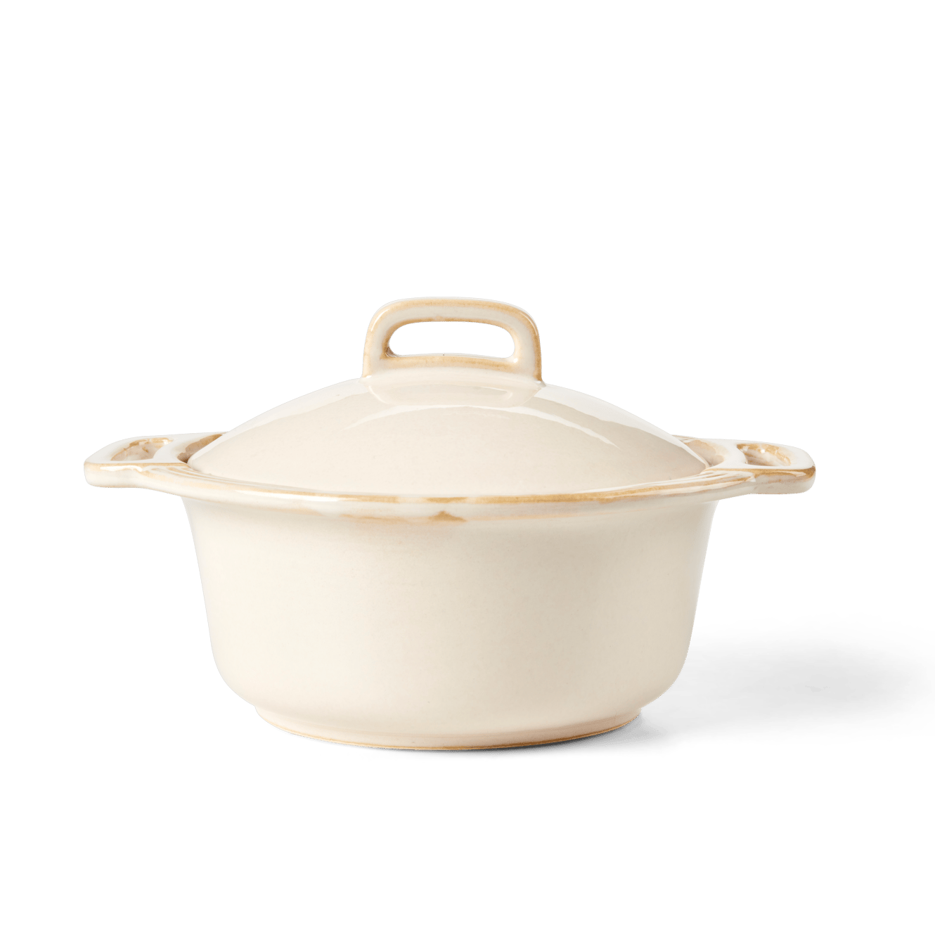 CASSOLA Ovenpot met deksel 80 CL beige