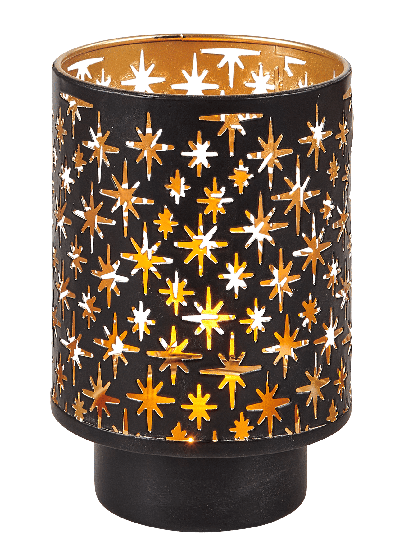 DESIGN Partylight Schwarz, Gold