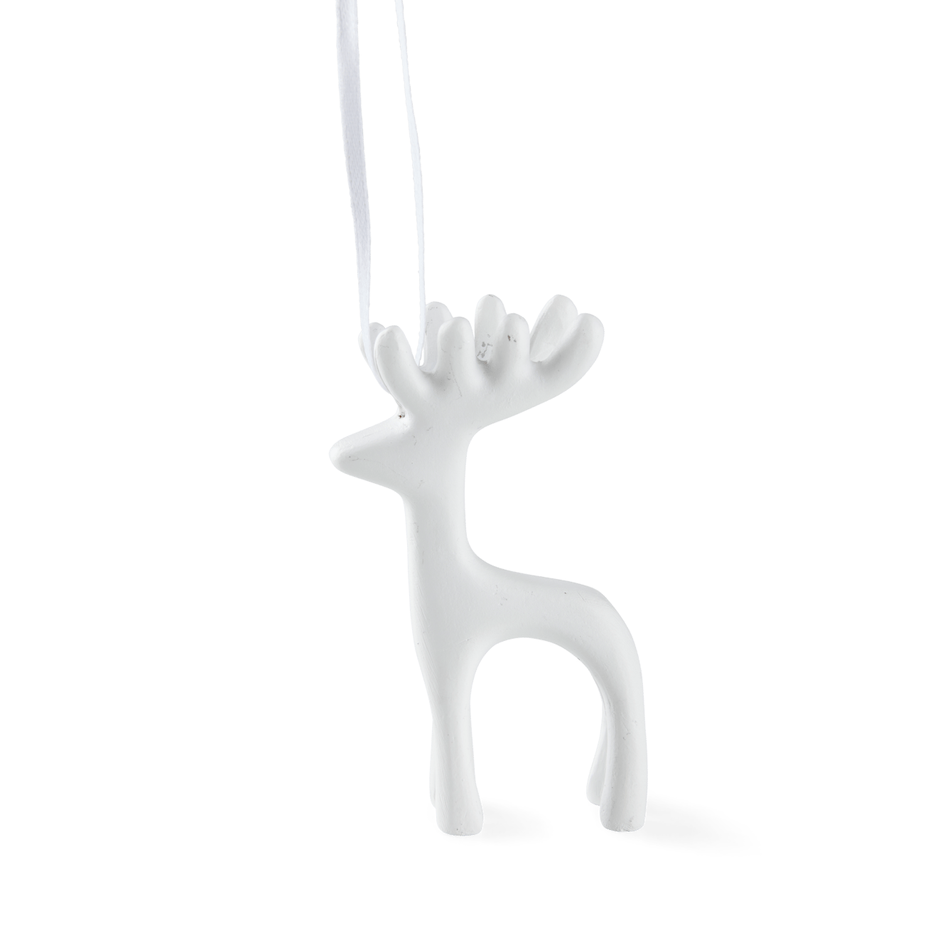 CERVUS Décoration à suspendre blanc