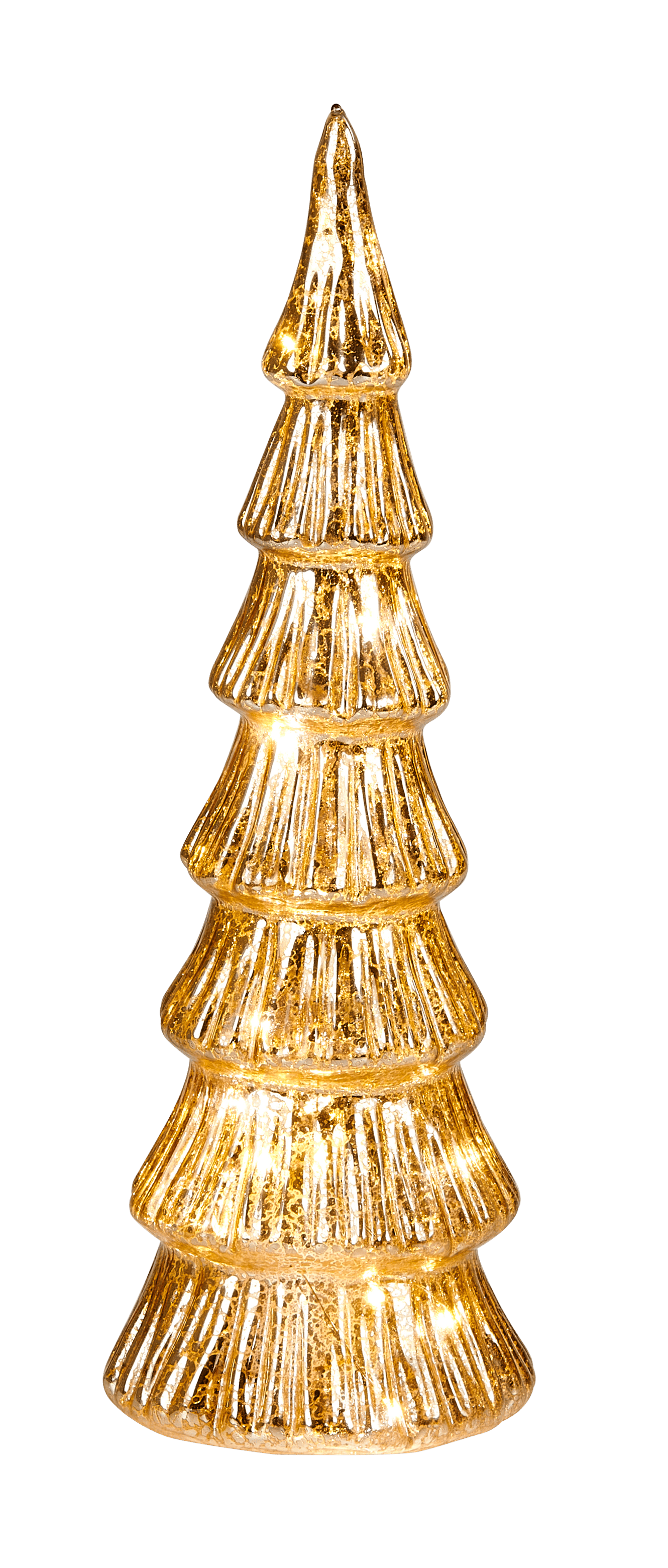 TILLIE Árvore decorativa com 16 LEDs dourado