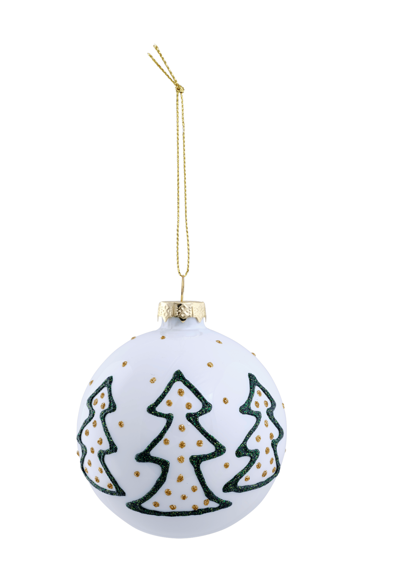 ODEN Boule de Noël blanc