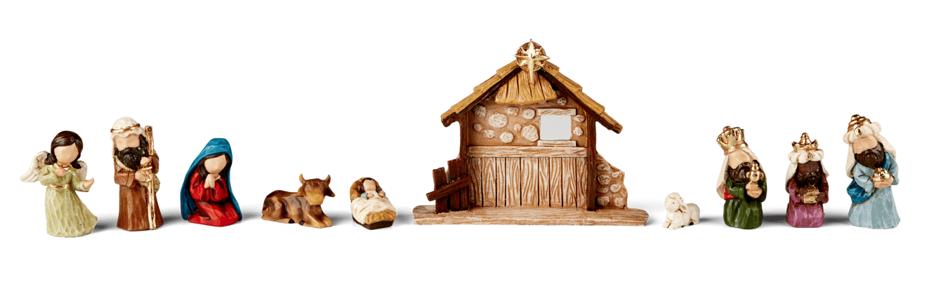 JOSEPH Crèche de Noël naturel