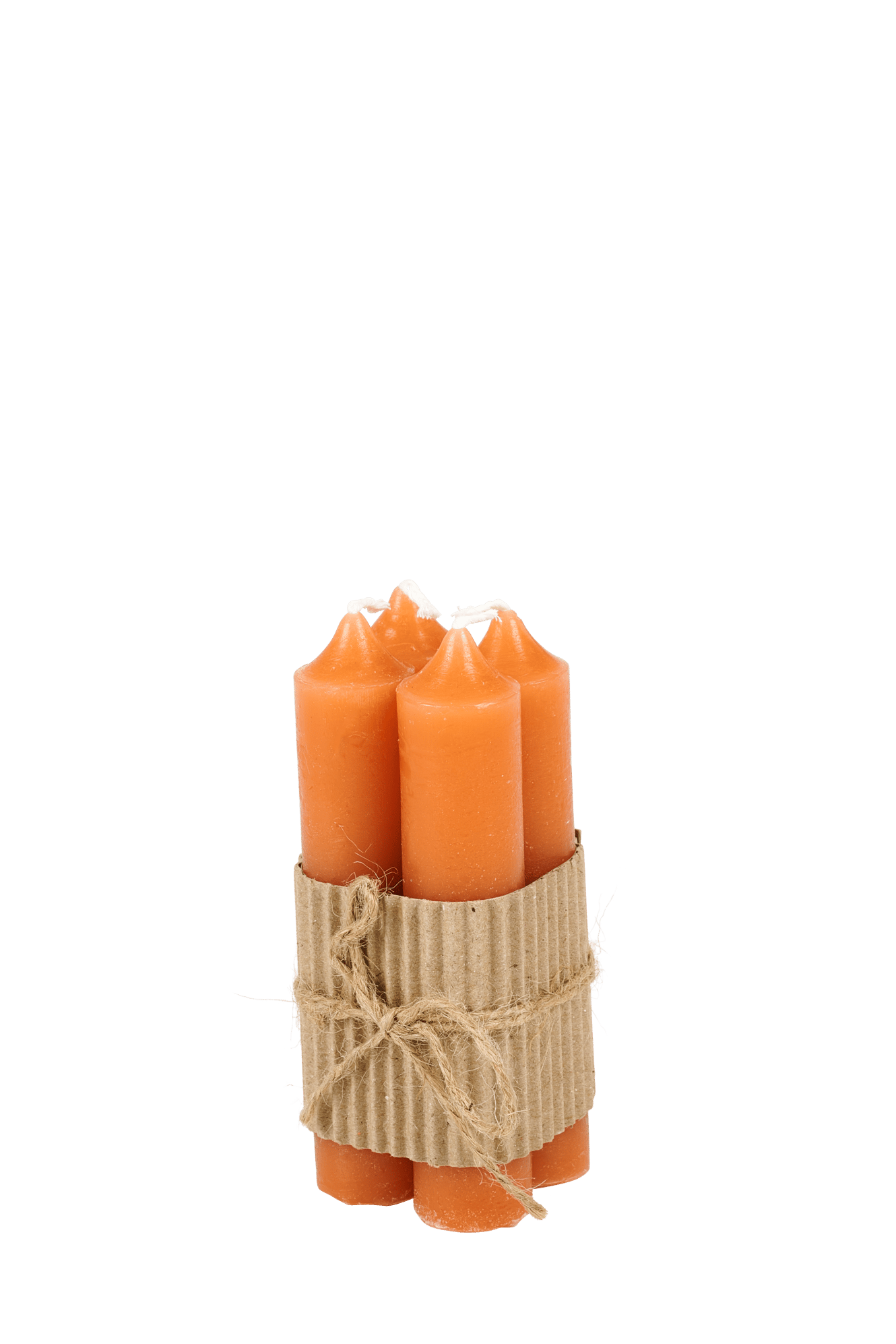 SHORTY Velas cor-de-laranja