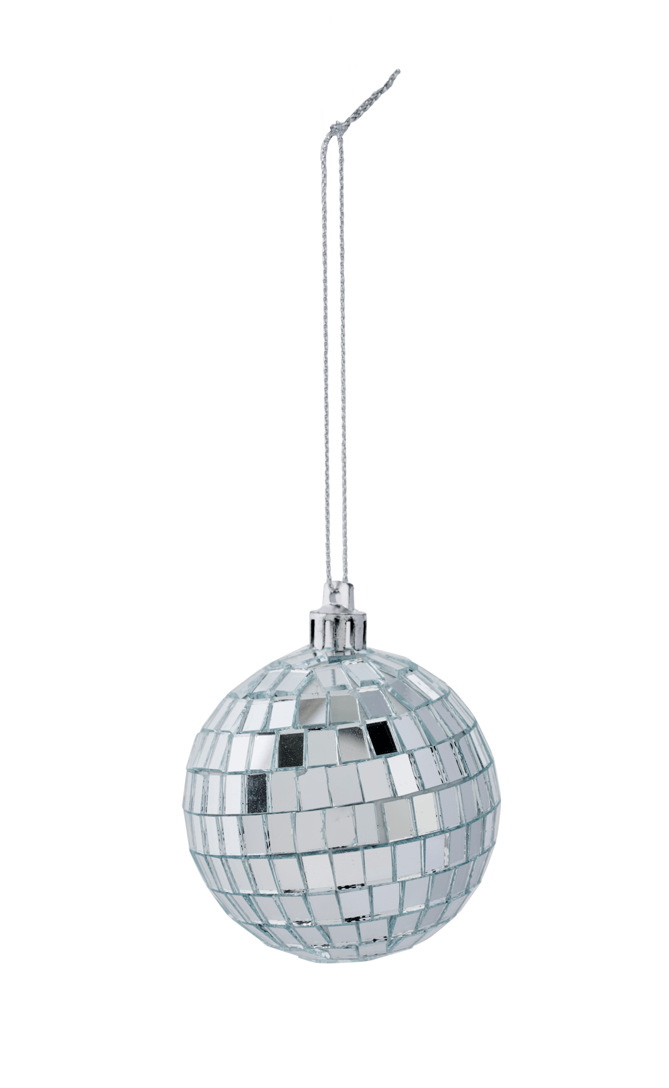 DISCO Bolas de natal prateado