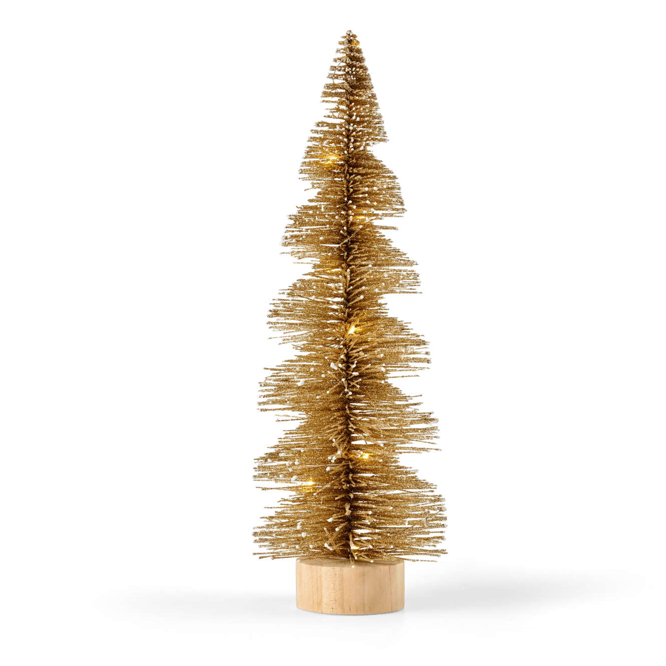 SWIRL Arbre déco led doré