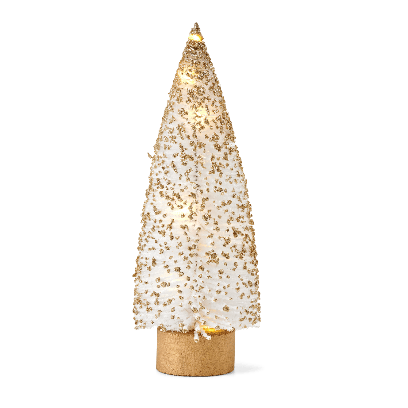 SHINE Arbre déco led doré