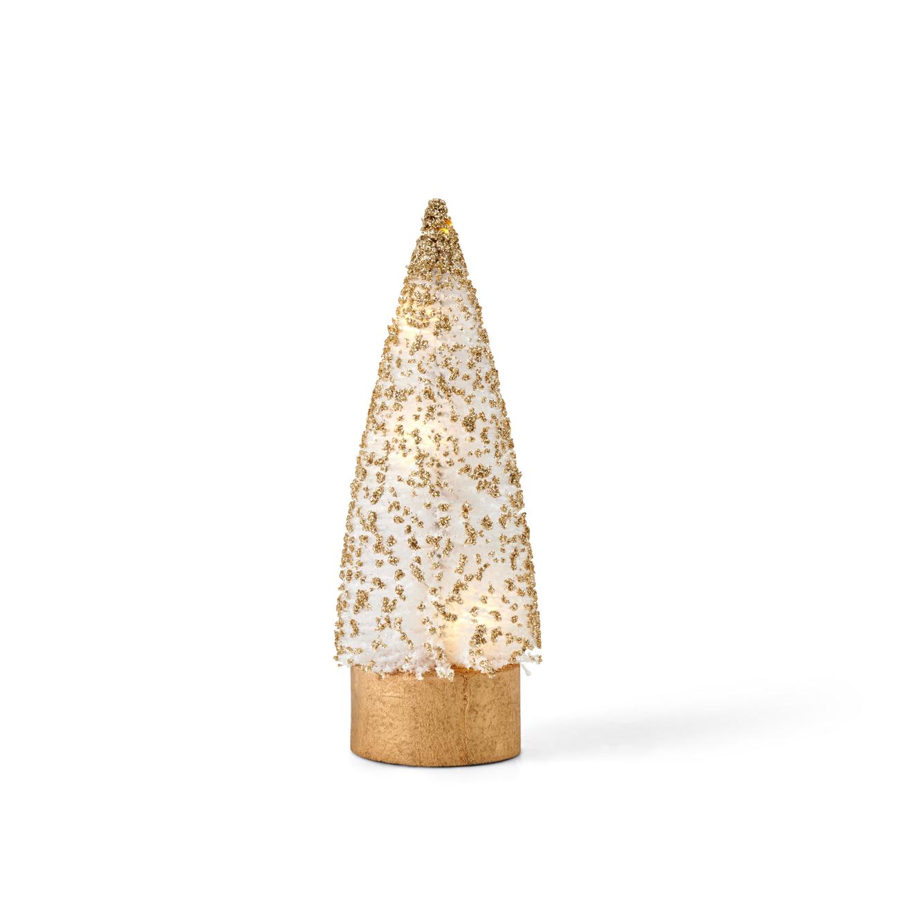 SHINE  Arbre déco led doré