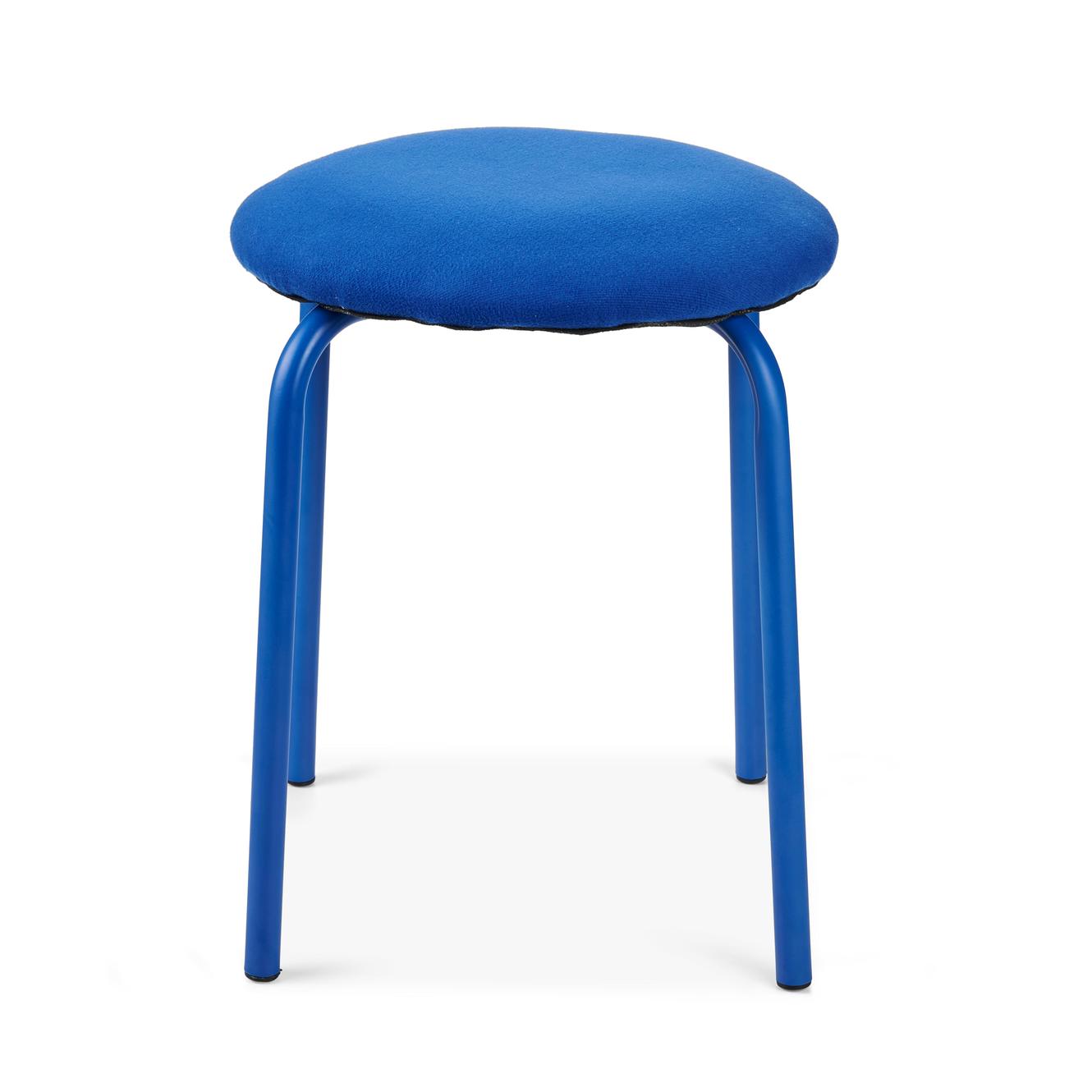 ATHENA Tabouret bleu