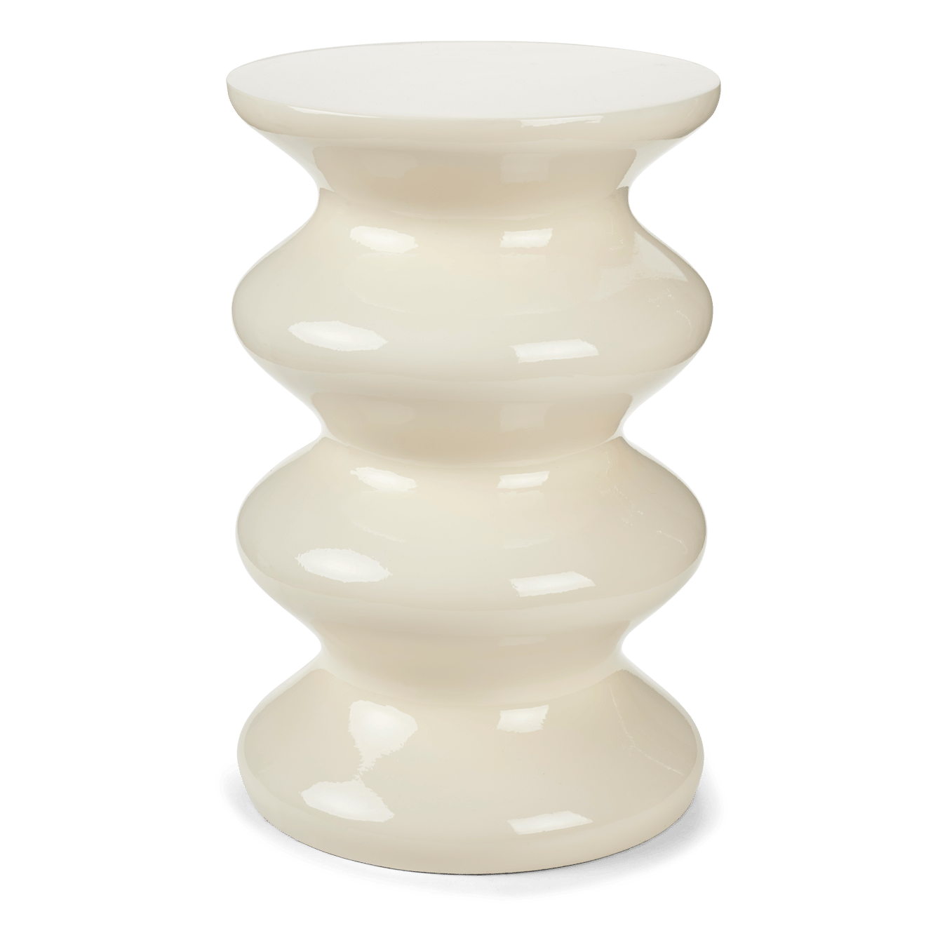 WAVY Table d'appoint beige