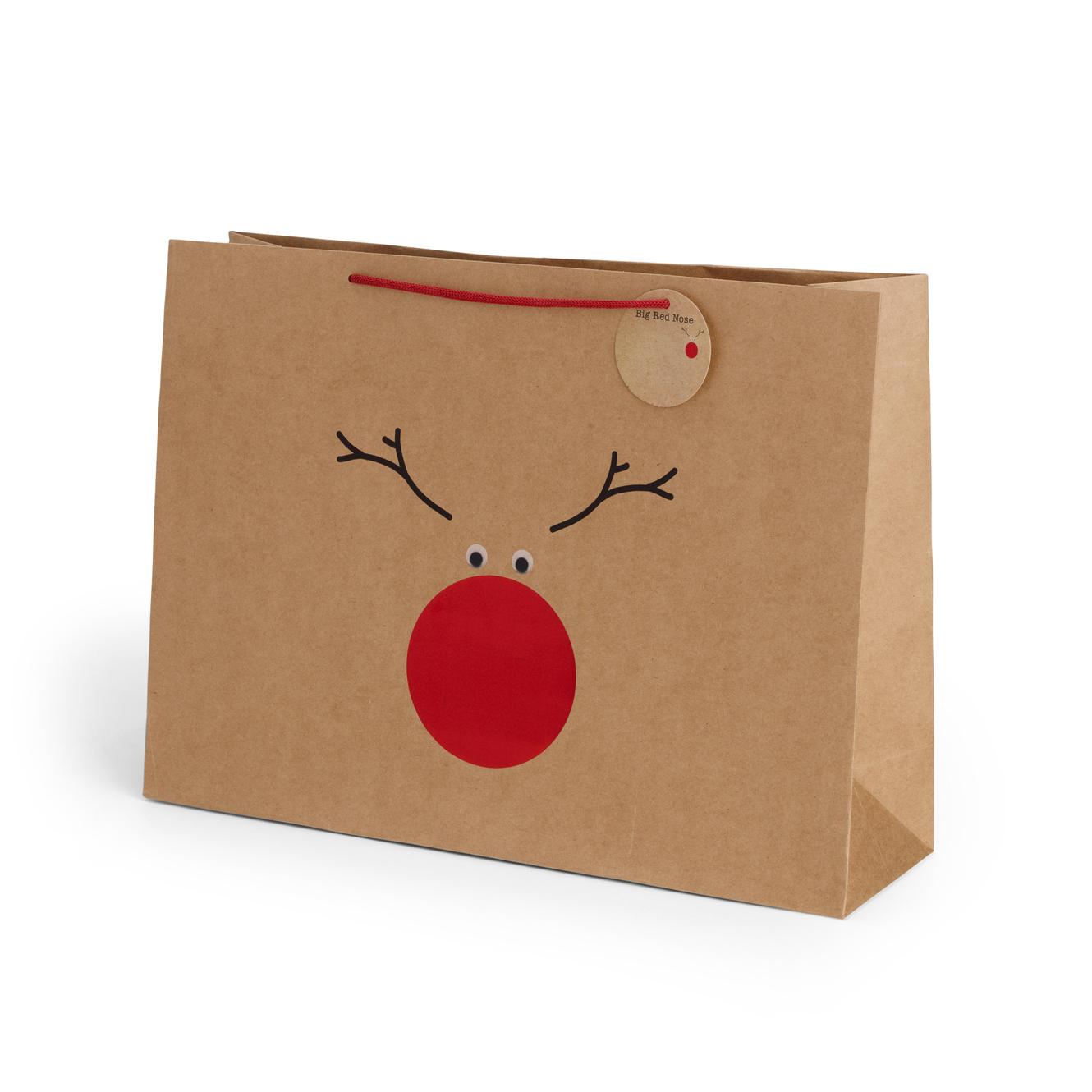 RED NOSE Cadeautas diverse kleuren