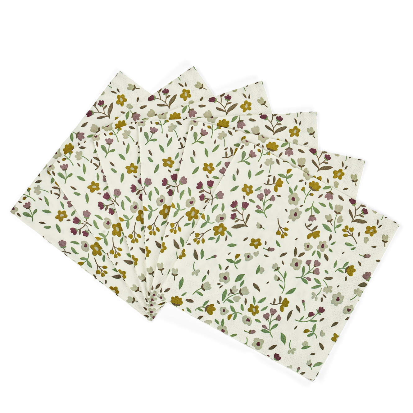 AURELLE Set von 20 Servietten Multicolor