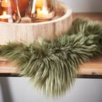 FUR Individual verde W 32 x L 45 cm