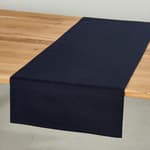 UNILINE Camino de mesa negro An. 45 x L 138 cm