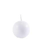 BOLA Candela sferica bianco Ø 6 cm