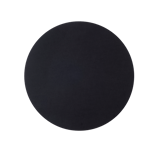 NAPPA Mantel individual negro, marrón Ø 38 cm