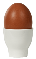 STACK Base para ovo branco H 2,8 cm - Ø 4,5 cm