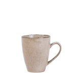 EARTH SAND Mug con manico marrone chiaro H 10,5 cm - Ø 8 cm