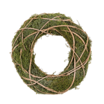 MOSSY Couronne vert, naturel Ø 33 cm