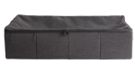 RANGO Aufbewahrungsbox mit Reissvers. Dunkelgrau H 18 x B 73 x T 38 cm