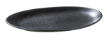 MAGMA Teller Oval Schwarz B 29,8 x L 17 cm