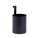 MODULAR Petit bac noir H 18,5 cm - Ø 10 cm
