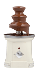 RETRO FUN Fontana cioccolato crema H 31 x W 16,5 x D 15,5 cm