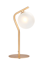 MUNO Tafellamp goud H 36 x B 20 x D 15 cm