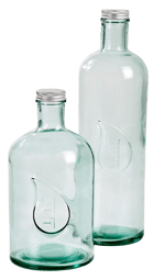 CAPACITY Botella transparente A 33 cm - Ø 10 cm