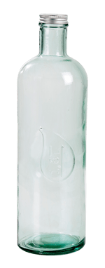 CAPACITY Flasche Transparent H 33 cm - Ø 10 cm