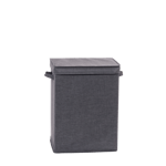RANGO Luxe cesto roupa suja cinzento escuro H 55 x W 40 x D 31 cm