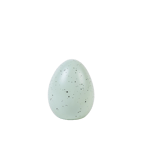 SPIKKEL Huevo de decoración verde A 8,5 cm - Ø 6,5 cm
