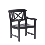 CROS Lounge Sessel Schwarz H 88 x B 67,5 x T 63 cm