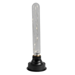 BATI Lampenhalter Batt. E27 Schwarz H 6 cm - Ø 8 cm