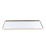 LINEA Espelho dourado H 100,5 x W 40 x D 3 cm