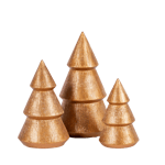 GLAM TREE Dekoration Gold H 17 x B 10 x T 10 cm