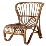 GOMAR Cadeira lounge natural H 81 x W 73 x D 93 cm