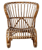 GOMAR Lounge stoel naturel H 81 x B 73 x D 93 cm